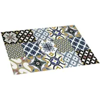 Stor Planet Hydraulic Vinyl Carpet 45x75 Cm Multicolore