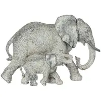 Atmosphera éléphant Décoratif En Résine Couleurs Assorties.