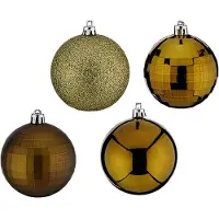 Krist+ boules de noël vert ø 7 cm pvc