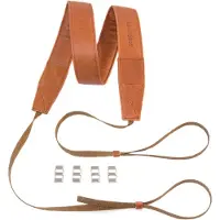 Compagnon Le strap (Ceinture cervicale, Sangle d'épaule), Sangle pour appareil photo, Marron