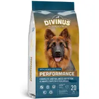Divinus Aliments pour chiens Performance Adult Poulet 20 kg