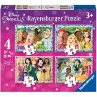 Ravensburger Puzzels Disney Princess, 4in1