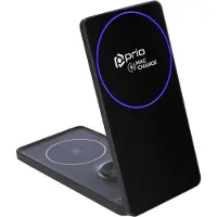 Prio 3 en 1 chargeur rapide sans fil / support MAG noir