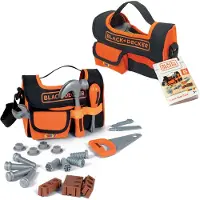 Smoby Fabric Tool Case 7600360919 Educational Toy Orange Enfants