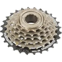Shimano MF-TZ20 Tourney Cassette à vis Couronne à vis 6 fois 14-28 dents vélo, version:sans bague de protection des rayons