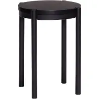 Hubsch Tabouret Oto | Noir | 021902