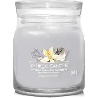 Yankee candle Bougie Vanille Fumée & Cachemire Signature (vanille fumée et cachemire) - 368,0 g