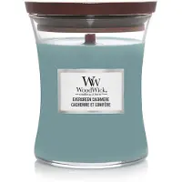 Woodwick Pot en cachemire à feuilles persistantes - 275,0 g