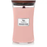 Woodwick Pressed Blooms & Patchouli bougie parfumée avec mèche en bois 609.5 g