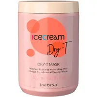 Inebrya Ice Cream Dry-T Mask masque nourrissant pour cheveux secs et fatigués 1000 ml