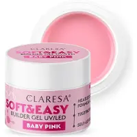 Activeshop Soft&Easy Builder Gel base de vernis en gel ongles teinte Baby Pink 45 g