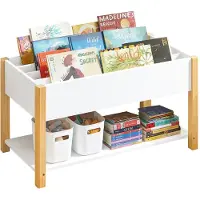SoBuy Bibliothèque Enfant Étagère à Livres et Jouets