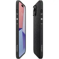 Spigen Coque Liquid Air iPhone 15 Plus - Matte Black