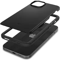 Spigen Coque Thin Fit pour Apple iPhone 15 - Noir