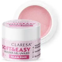 Claresa Soft&Easy Nail Builder Gel - Glam Pink 90g