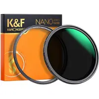 K&F Concept Filtre ND variable ND8-128 Nano X magnétique 72 mm