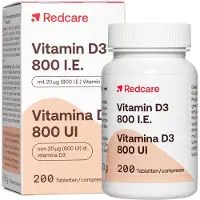 RedCare Vita Vitamine D3 800 U.I. 200 pc(s) Comprimé(S)
