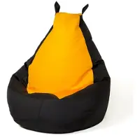 Go Gift Sac Sako pouffe Batman noir-jaune L 105 x 80 cm