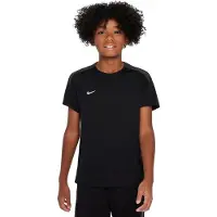Nike Haut de foot à manches courtes Dri-FIT Strike pour ado - Noir | Taille XS