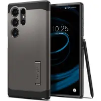 Spigen Coque Tough Armor Samsung Galaxy S24 Ultra - Gunmetal