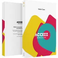 Accezz Coque tablette Classic pour Samsung Galaxy Tab A9 Plus - Noir