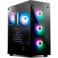 Blackstorm Artemis 205B (ATX, mATX, Mini-ITX), Boîtier PC, Noir