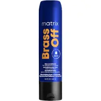 Matrix Brass Off Blue après-shampooing pour cheveux bruns éclaircis 300 ml