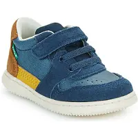 Kickers Baskets basses enfant KICKBUVAR garcons - Bleu - 20