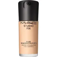 MAC Studio Fix Fluid SPF 15 24HR Matte Foundation + Oil Control fond de teint matifiant SPF 15 teinte NC16 30 ml