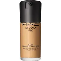 MAC Studio Fix Fluid SPF 15 24HR Matte Foundation + Oil Control fond de teint matifiant SPF 15 teinte NC38 30 ml