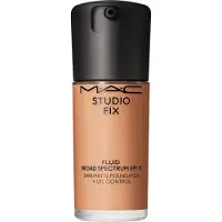 MAC Studio Fix Fluid SPF 15 24HR Matte Foundation + Oil Control fond de teint matifiant SPF 15 teinte NC44 30 ml
