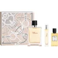 Hermès Paris Coffret Terre d'EDT 100 ml, EDT miniature 15 ml et Gel douche 40 ml