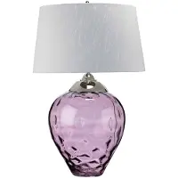 Quintiesse Samara lampe de table E27 79cm nickel poli titane-argent (620 lm, E27)