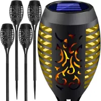 Gardlov Lampe de jardin solaire, set de 4