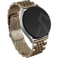 Burga Metallarmband Chic Royal - Uhrenarmband 22 mm, (Acier inoxydable)