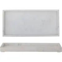 Bloomingville Plateau Majsa | Blanc | Marbre | 82068110