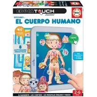 Educa Touch Junior Discover The Human Body Board Game Multicolore Enfants