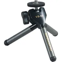Vanguard VS-55 Statief (Métal), Trépied, Noir