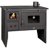 PRITY 95 Ltd. Four de cuisine Cuisinière à bois Jambes Four Polymère Fonte Top Prity 2P50 16 kw