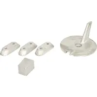 Tecnoseal Kit d'anode en aluminium Yamaha pour moteurs 4 cylindres de 40/60 cm³, référence 43.354.03