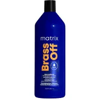 Matrix Brass Off Blue après-shampooing pour cheveux bruns éclaircis 1000 ml
