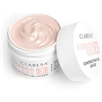 Claresa Rubber Gel Construction Gel UV/LED vernis à ongles gel pour des ongles longs teinte 02 45 g