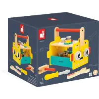 Janod Jeu d'imitation Brico'Kids Caisse à outils robot