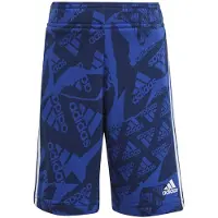 Adidas Short enfant LK CAMLOG FT SH garcons - Bleu - 4 / 5 ans