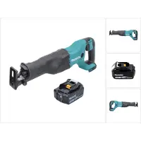 Makita DJR 186 F1 Scie sabre sans fil 18 V + 1x Batterie 3,0 Ah - sans chargeur