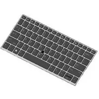 HP - Clavier de rechange pour ordinateur portable - avec pointeur - rétroéclairé - Europe - pour EliteBook 735 G5, 735 G6, 830 G5, 830 G6 (L13697-B31)