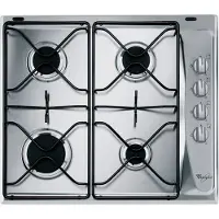 Whirlpool AKM 268/IX Acier inoxydable Intégré Gaz 4 zone(s)