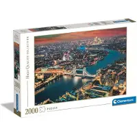 Clementoni Puzzle CLE 2000 HQ Londres Vue aérienne 32082