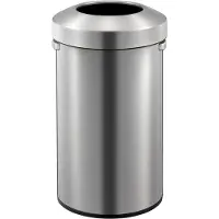 EKO - Urban Poubelle 90 litres - Stainless steel - inox mat