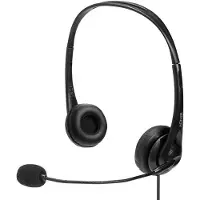 Lindy - Micro-casque - sur-oreille - filaire - jack 3,5mm, USB-C - noir